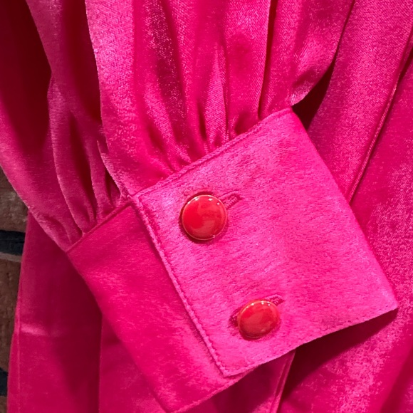 House of Harlow 1960 x REVOLVE Lotta Dress in Fuchsia - Picture 11 of 14